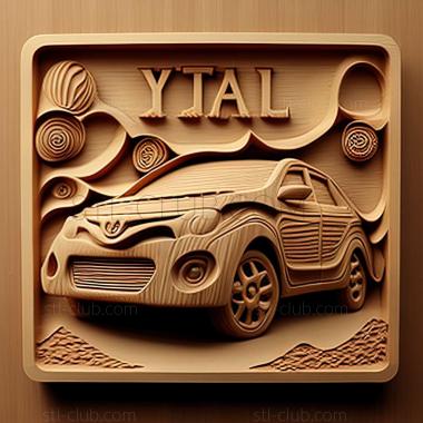 3D мадэль Toyota Belta (STL)